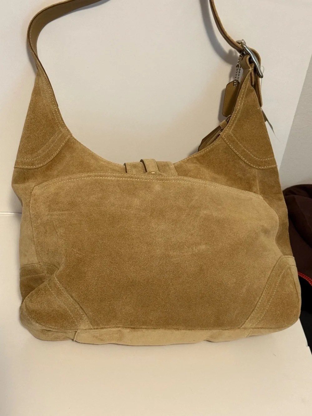 Coach 2004 Suede Hobo Bag from Y2K collection